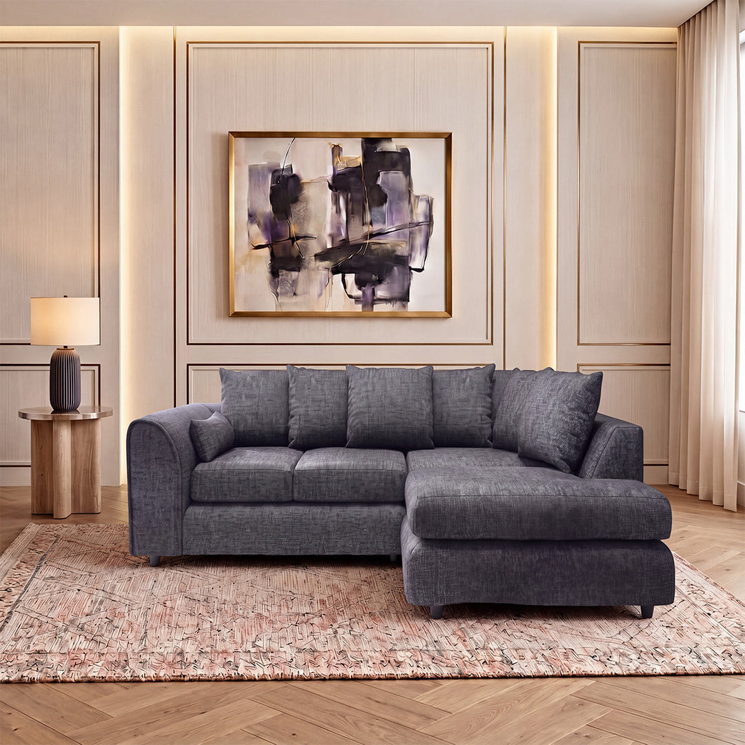 Lisbon Scatter Back L Shape Sofa