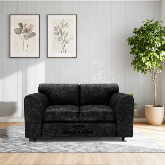 Alaska Fabric Full Back Sofa Set