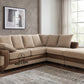 Dino Jumbo Cord L Shape Sofa