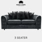 Crushed Velvet Scatter Back Sofa Set