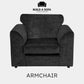 Crushed Velvet Scatter Back Sofa Set