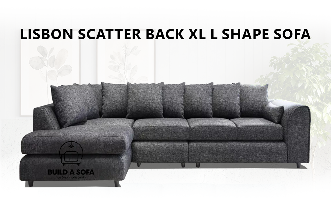 Lisbon Scatter Back XL L Shape Sofa extra image 1