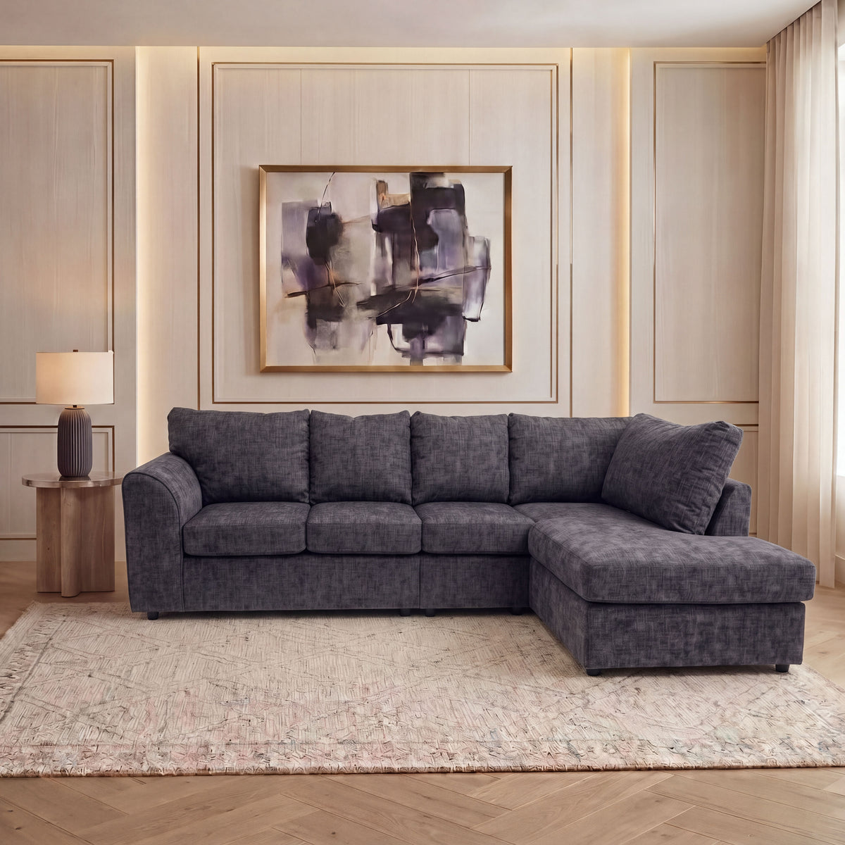 Alaska Full Back XL L Shape Sofa