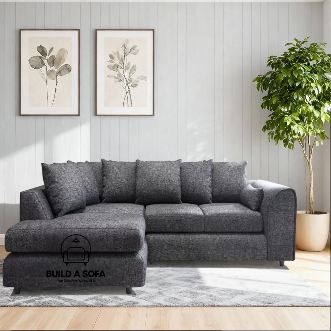 Lisbon Scatter Back L Shape Sofa