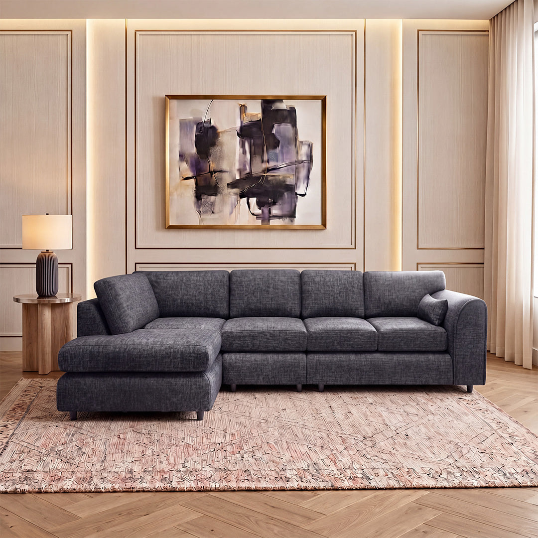 Lisbon Scatter Back XL L Shape Sofa