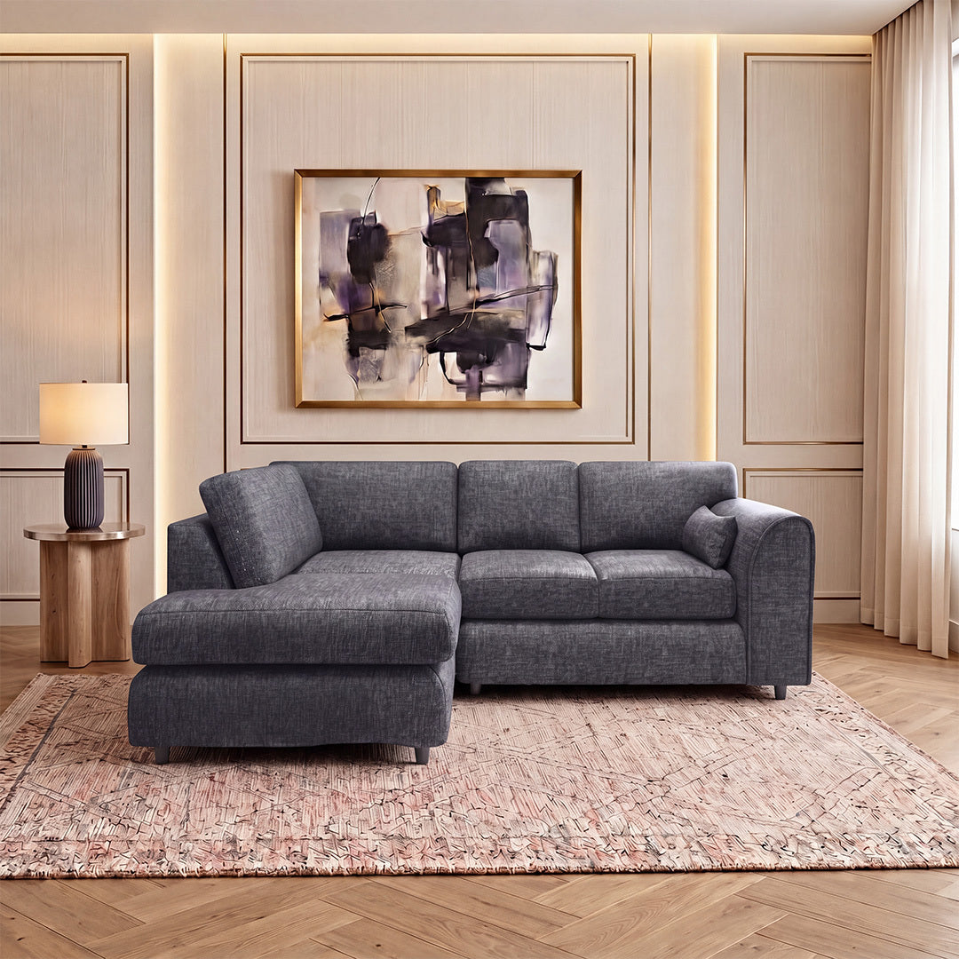 Lisbon Full Back L Shape Sofa