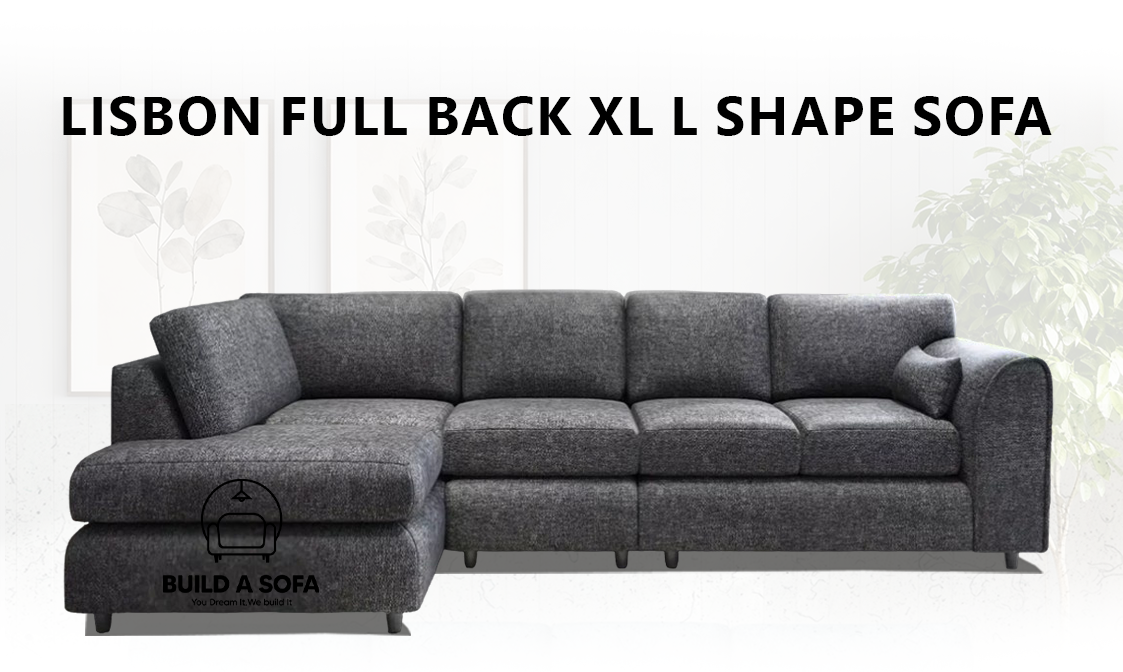 Lisbon Full Back XL L Shape Sofa extra image 1