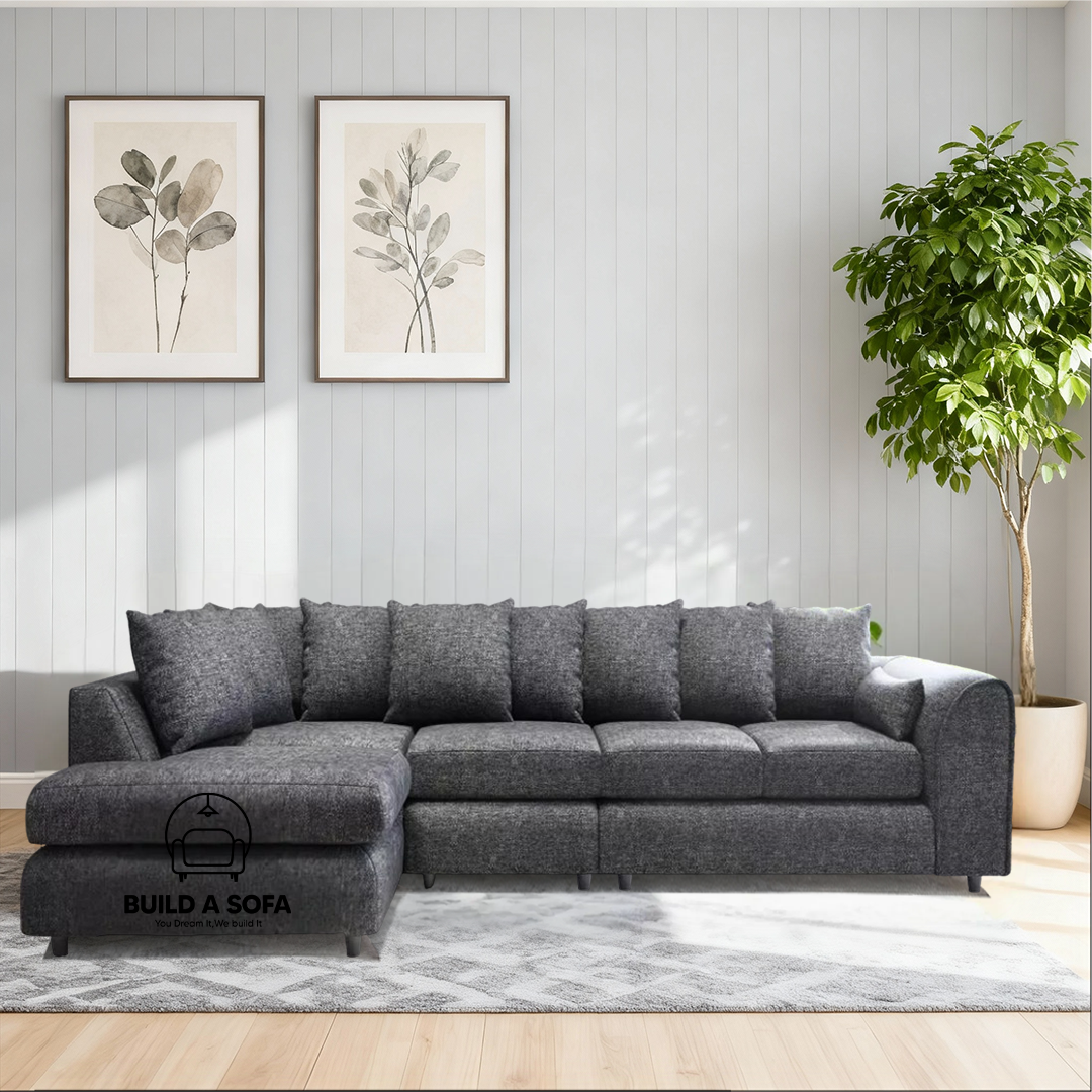 Lisbon Scatter Back XL L Shape Sofa