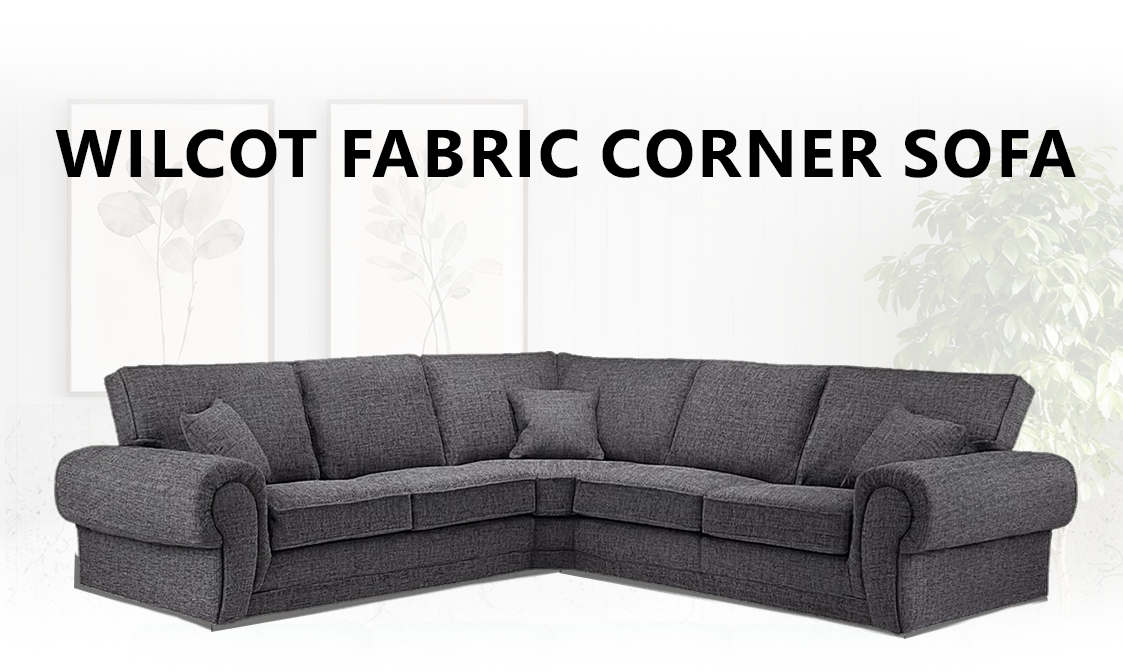 Wilcot Fabric Corner Sofa extra image 1