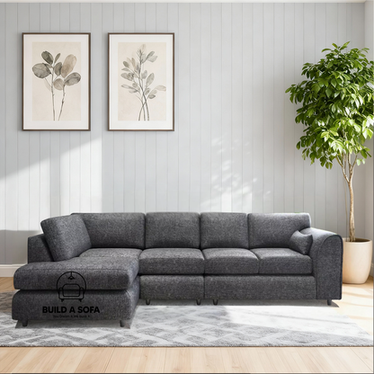 Lisbon Full Back XL L Shape Sofa