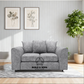Alaska Fabric Scatter Back Sofa Set