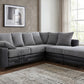 Dino Jumbo Cord L Shape Sofa