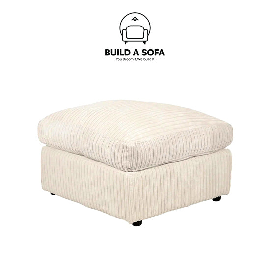 Jumbo Cord Footstool