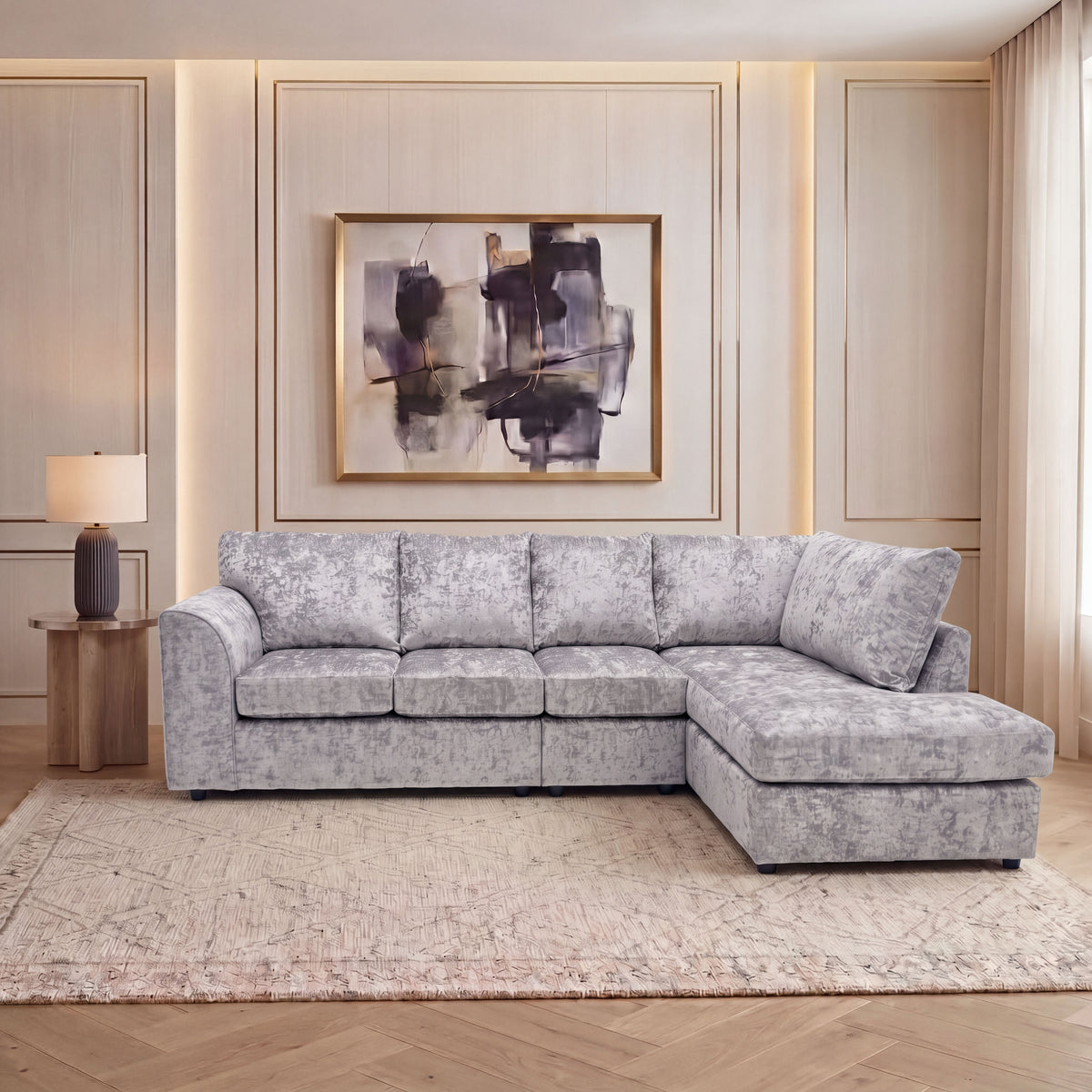 Alaska Full Back XL L Shape Sofa