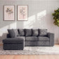 Alaska Scatter Back L Shape Sofa