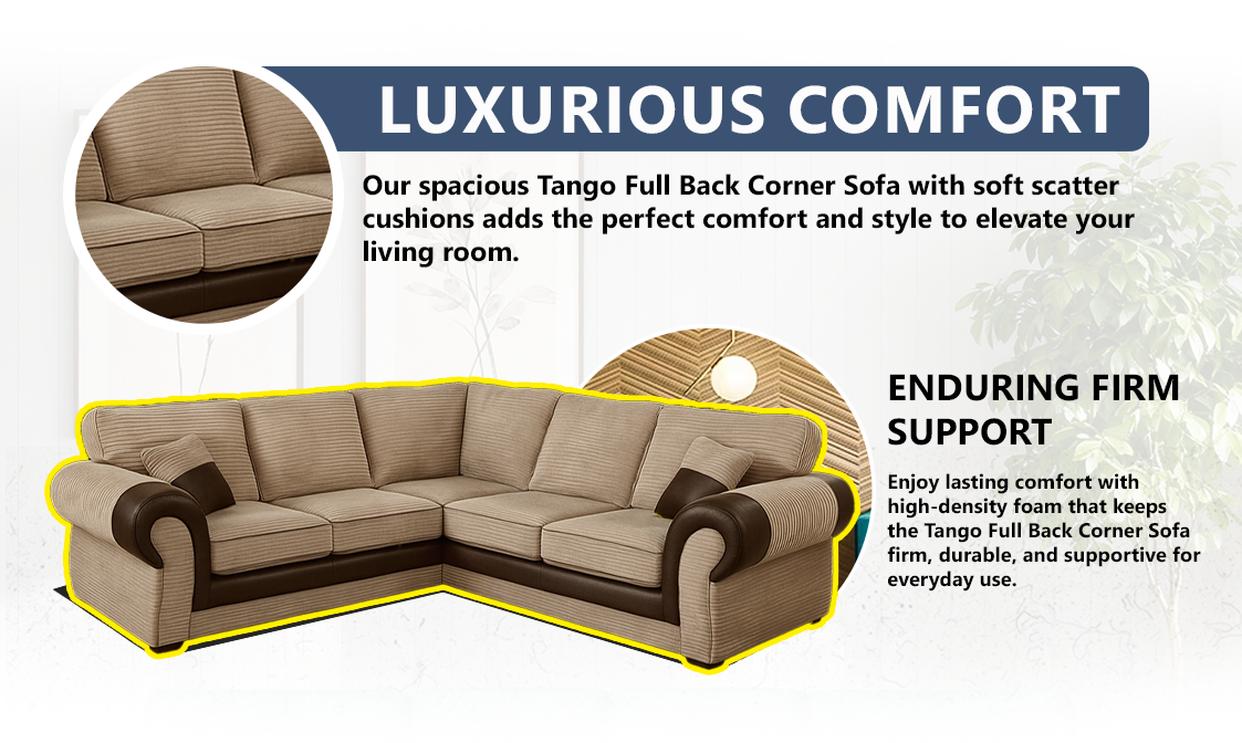 Tango Full Back Corner Sofa extra image 2