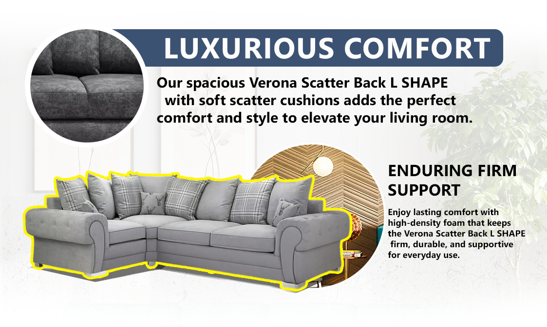 Verona Scatter Back L Shape extra image 2