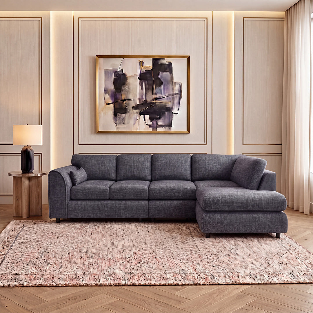 Lisbon Scatter Back XL L Shape Sofa