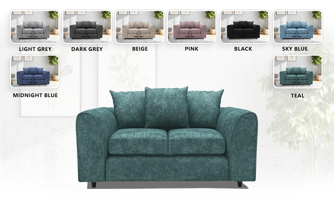 Alaska Fabric Scatter Back Sofa Set extra image 2
