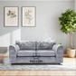 Crushed Velvet Full Back Sofa Set