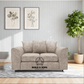 Alaska Fabric Scatter Back Sofa Set