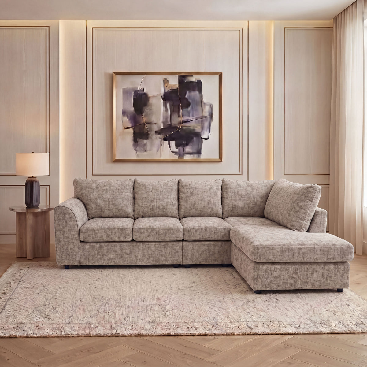 Alaska Full Back XL L Shape Sofa