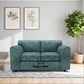 Alaska Fabric Full Back Sofa Set