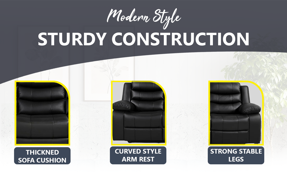 Roma Recliner Sofa 3+2 Set extra image 3