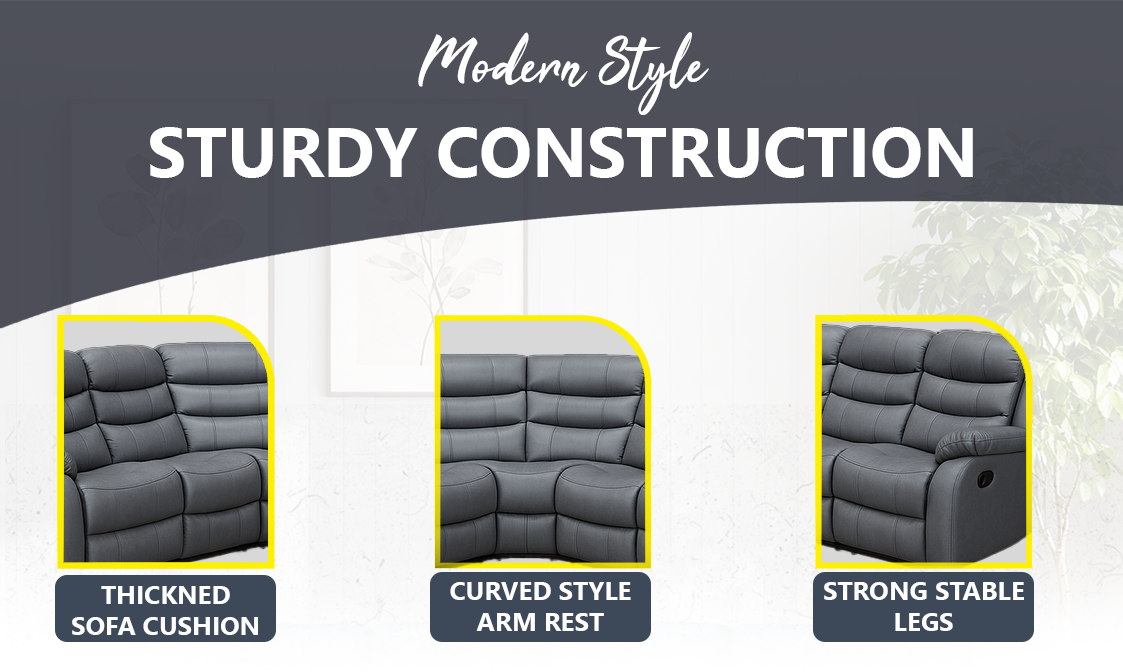 Roma Recliner Corner Sofa extra image 3