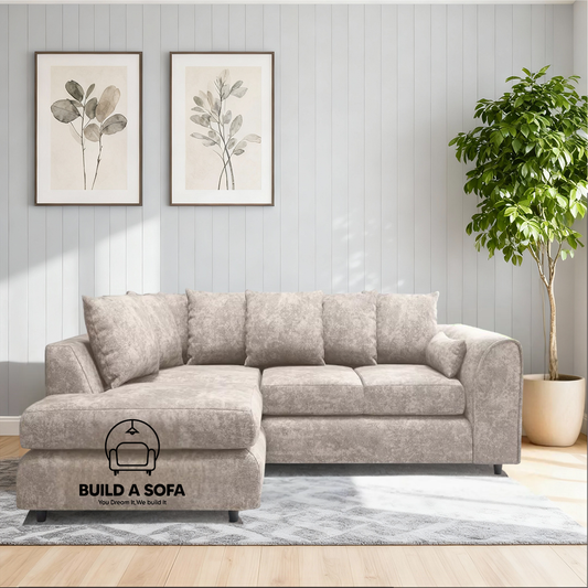 Alaska Scatter Back L Shape Sofa