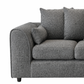 Lisbon Fabric 4 Seater Scatter Back Sofa