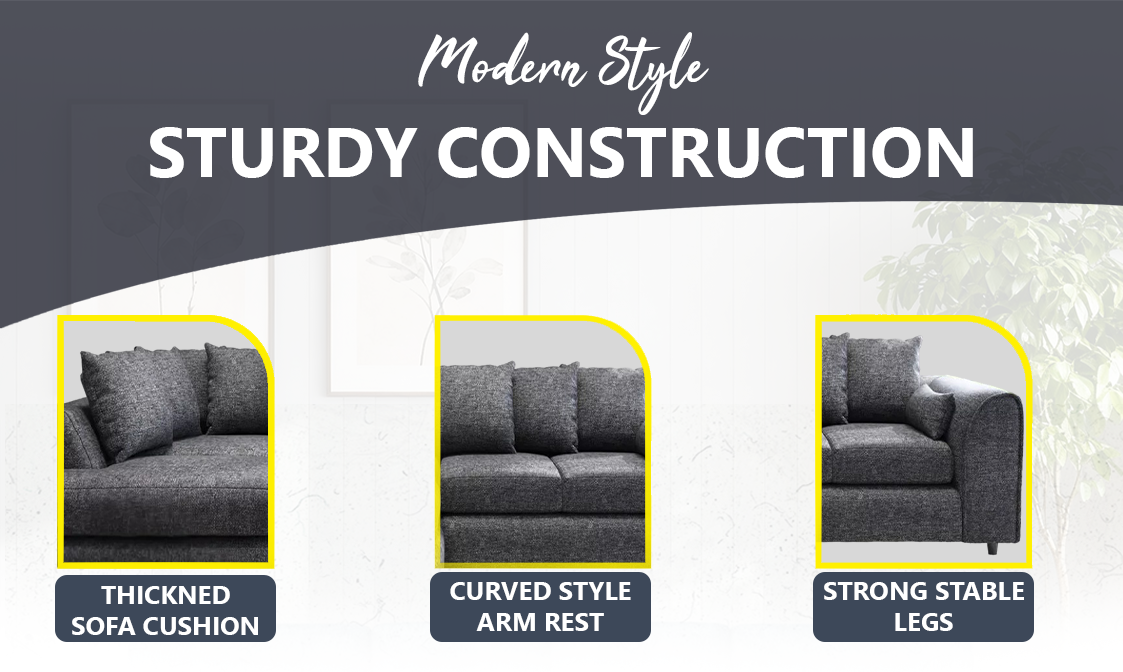 Lisbon Scatter Back L Shape Sofa extra image 3