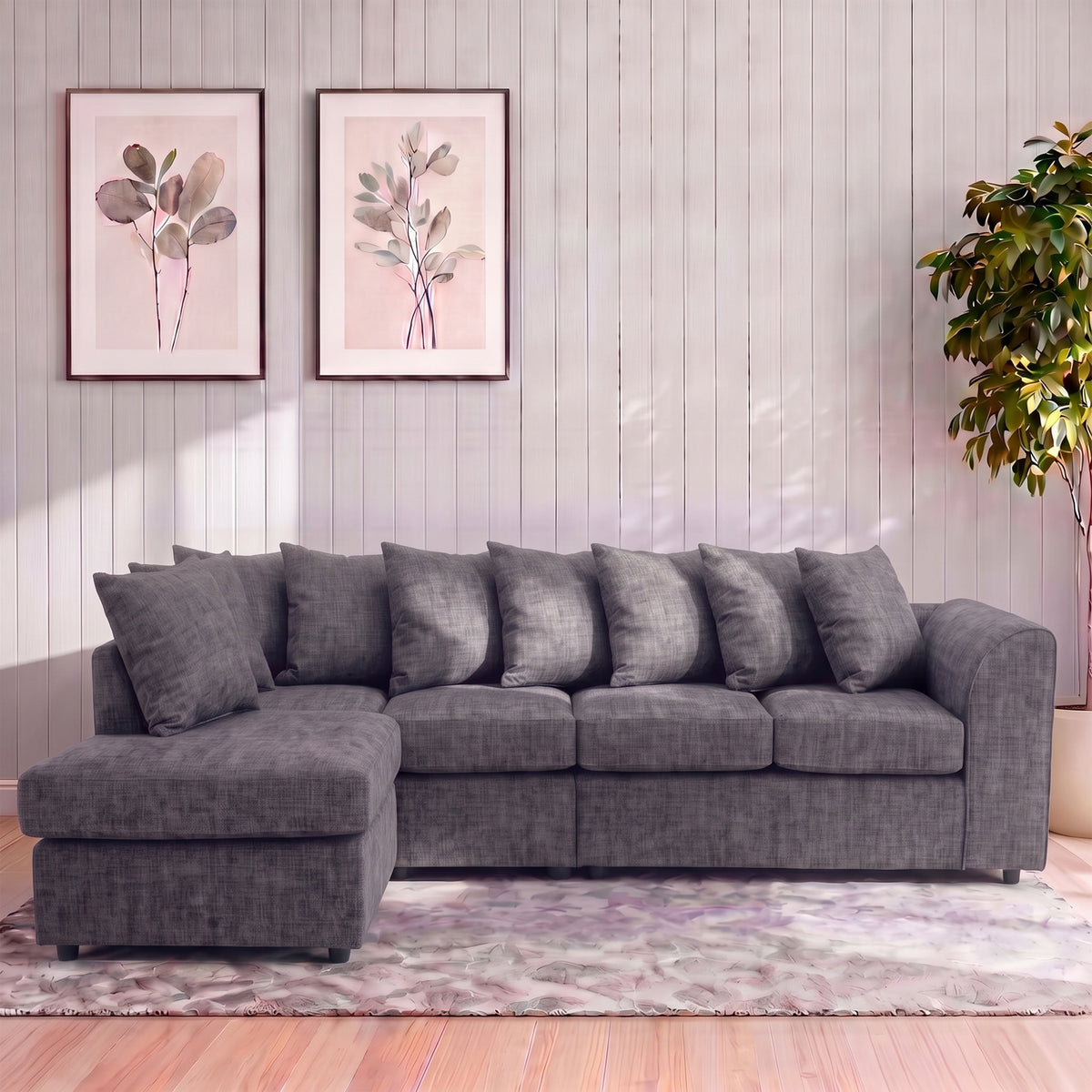 Alaska Scatter Back XL L Shape Sofa
