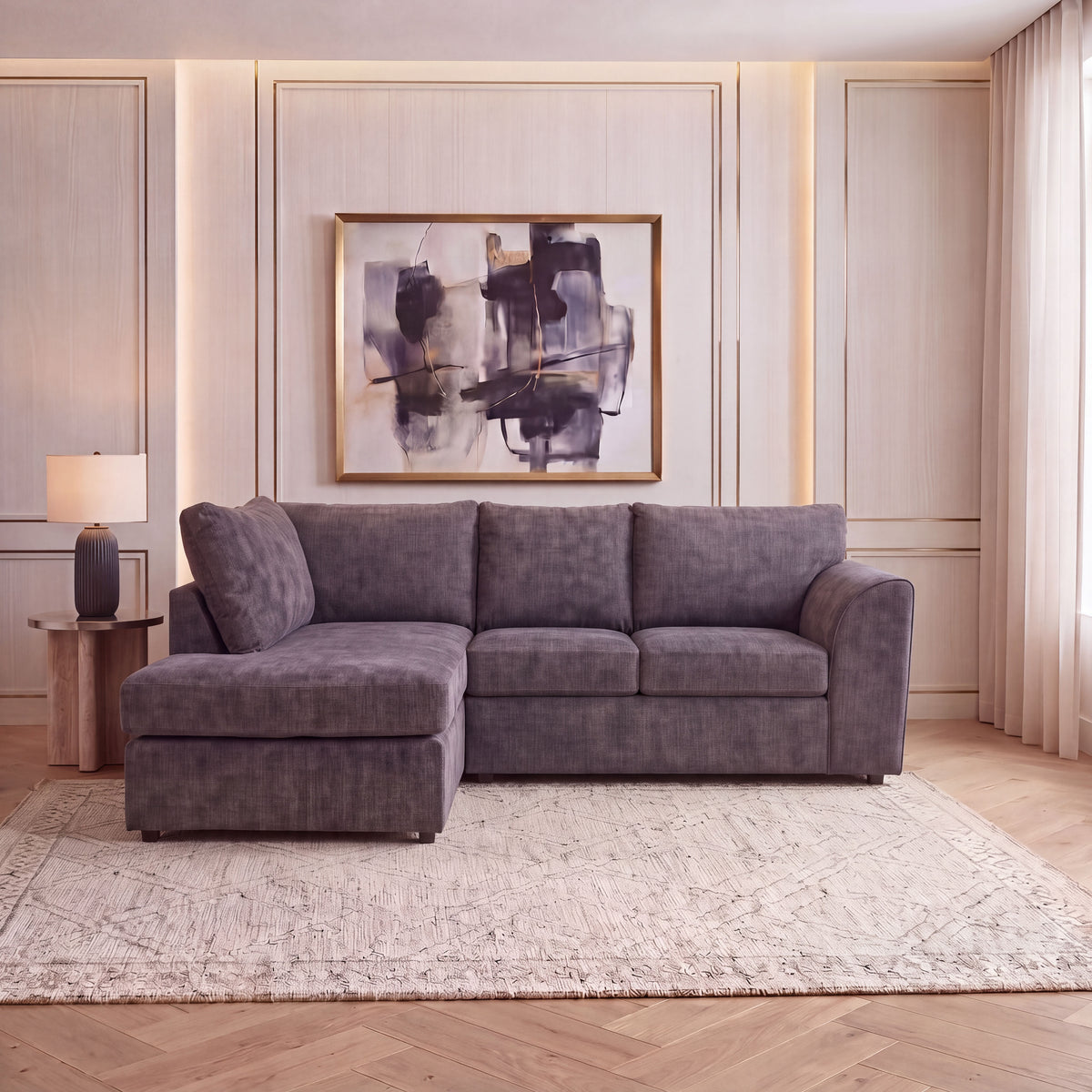Alaska Full Back L Shape Sofa