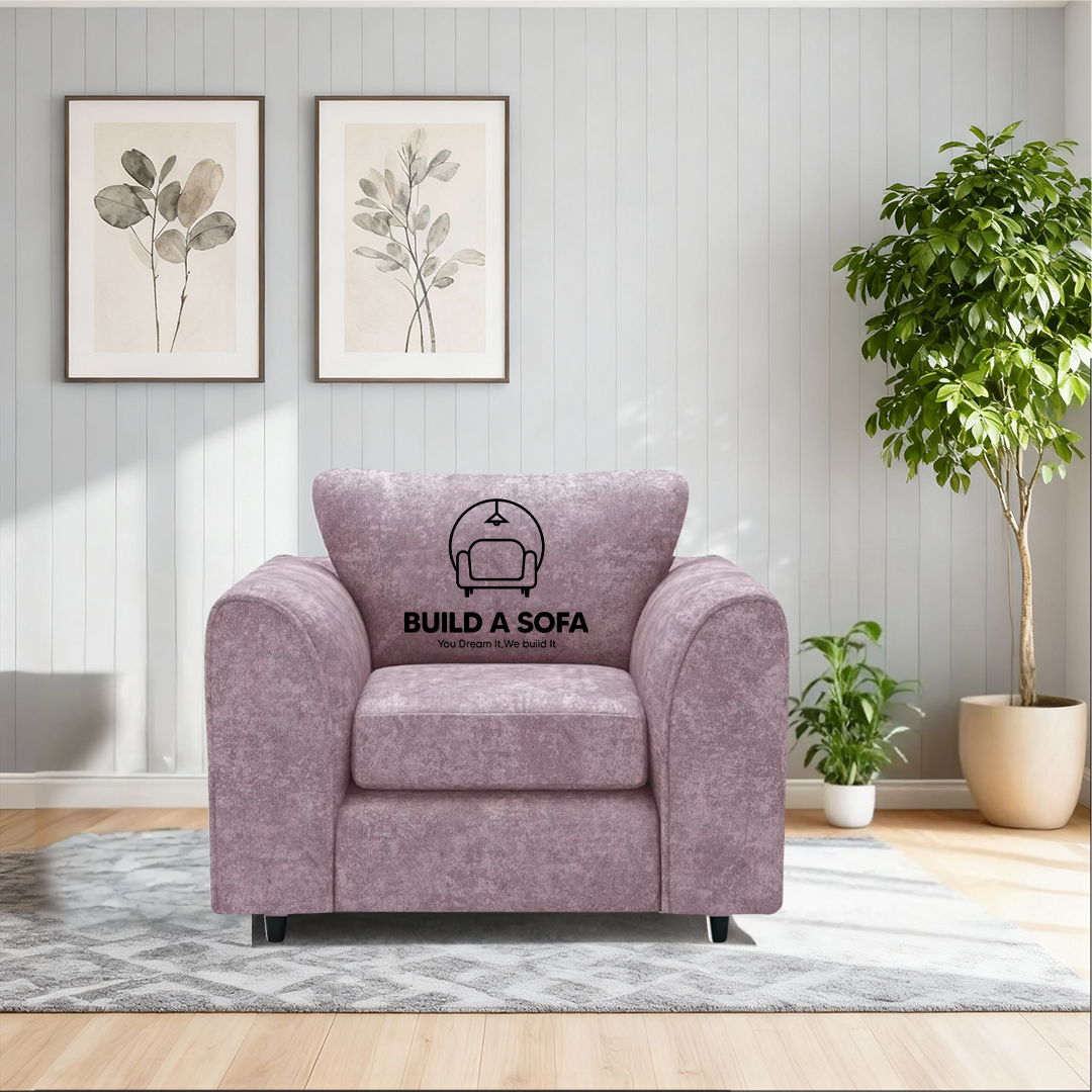 Alaska Fabric Scatter Back Sofa Set