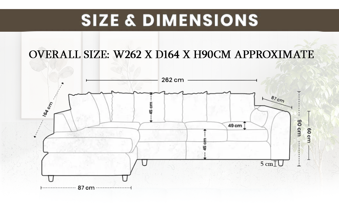 Lisbon Scatter Back XL L Shape Sofa extra image 4