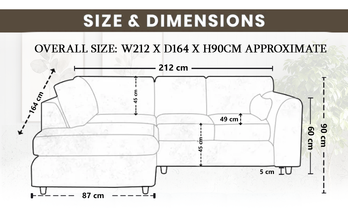 Alaska Full Back L Shape Sofa extra image 4