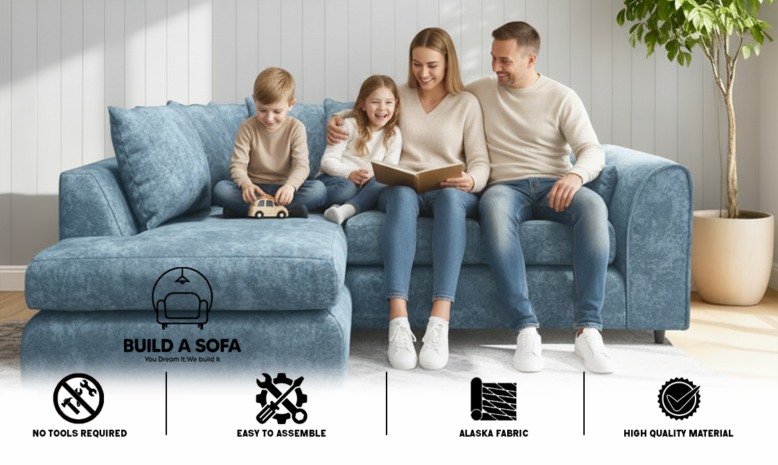 Alaska Scatter Back L Shape Sofa extra image 4