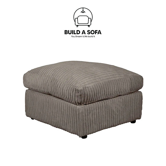 Jumbo Cord Footstool