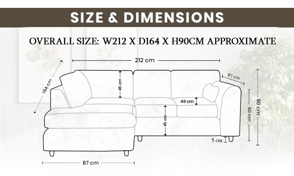 Lisbon Full Back L Shape Sofa extra image 4