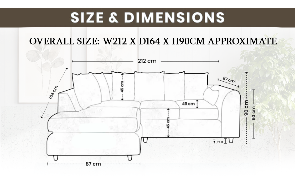 Lisbon Scatter Back L Shape Sofa extra image 4