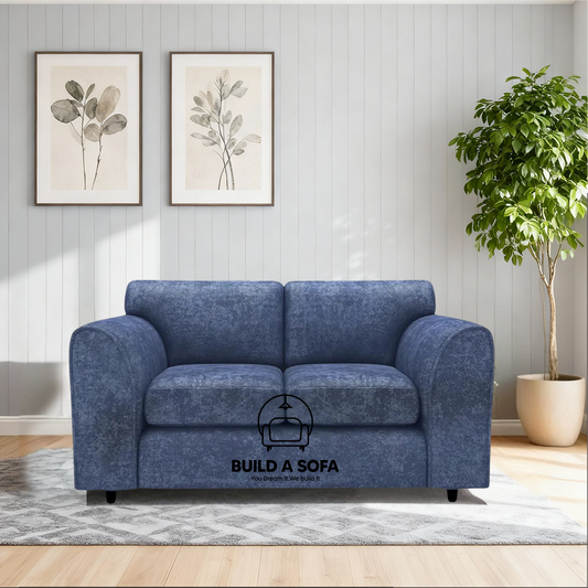 Alaska Fabric Full Back Sofa Set