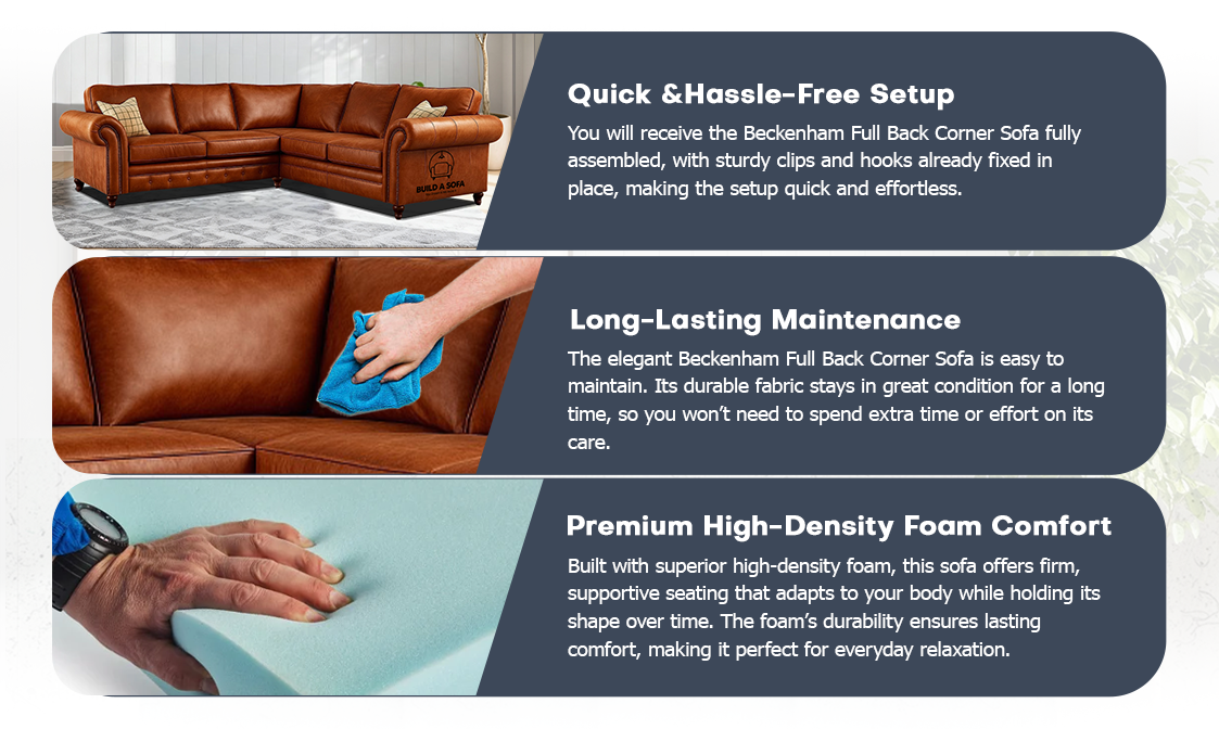 Beckenham Full Back Corner Sofa extra image 5