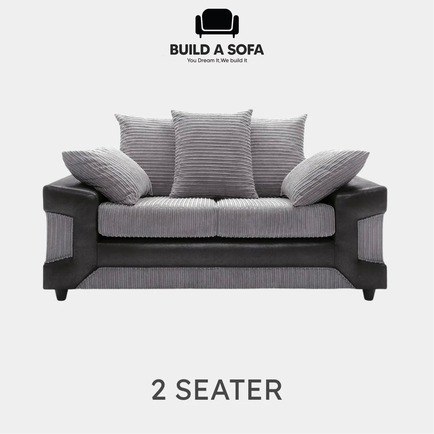 Dino Scatter Back Sofa Set