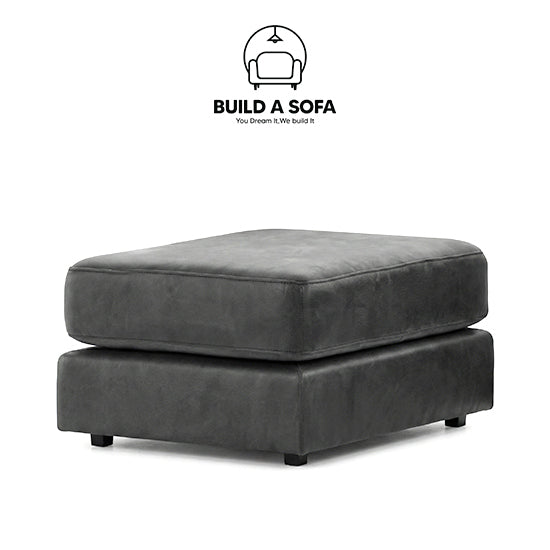 Plush Fabric Footstool