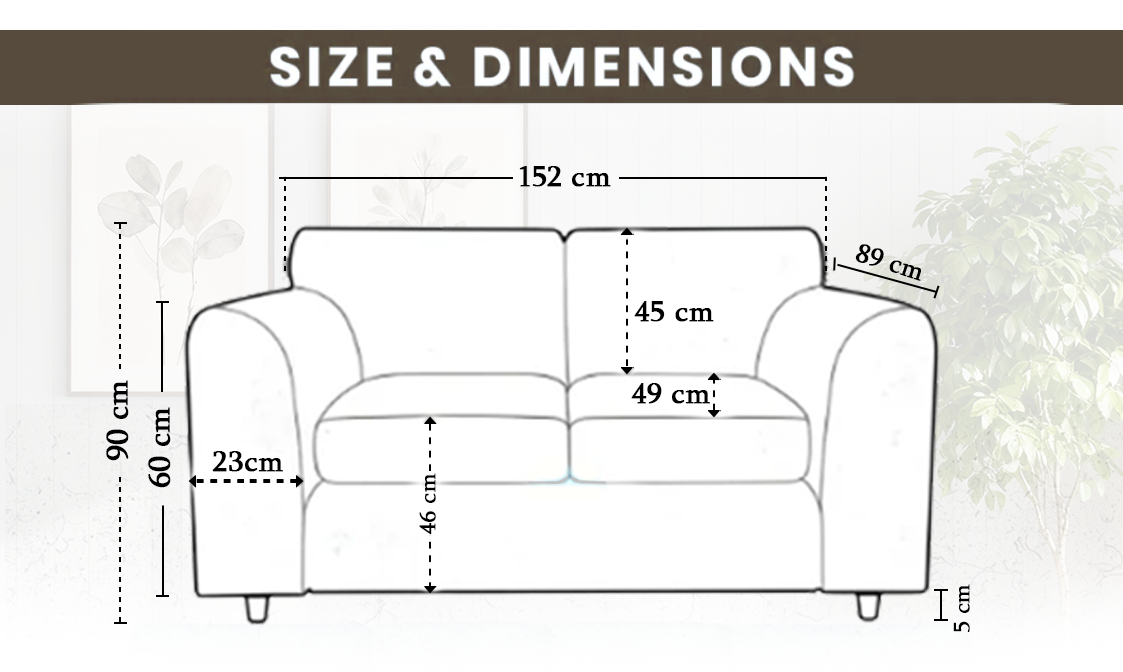 Lisbon Fabric Full Back Sofa Set extra image 5