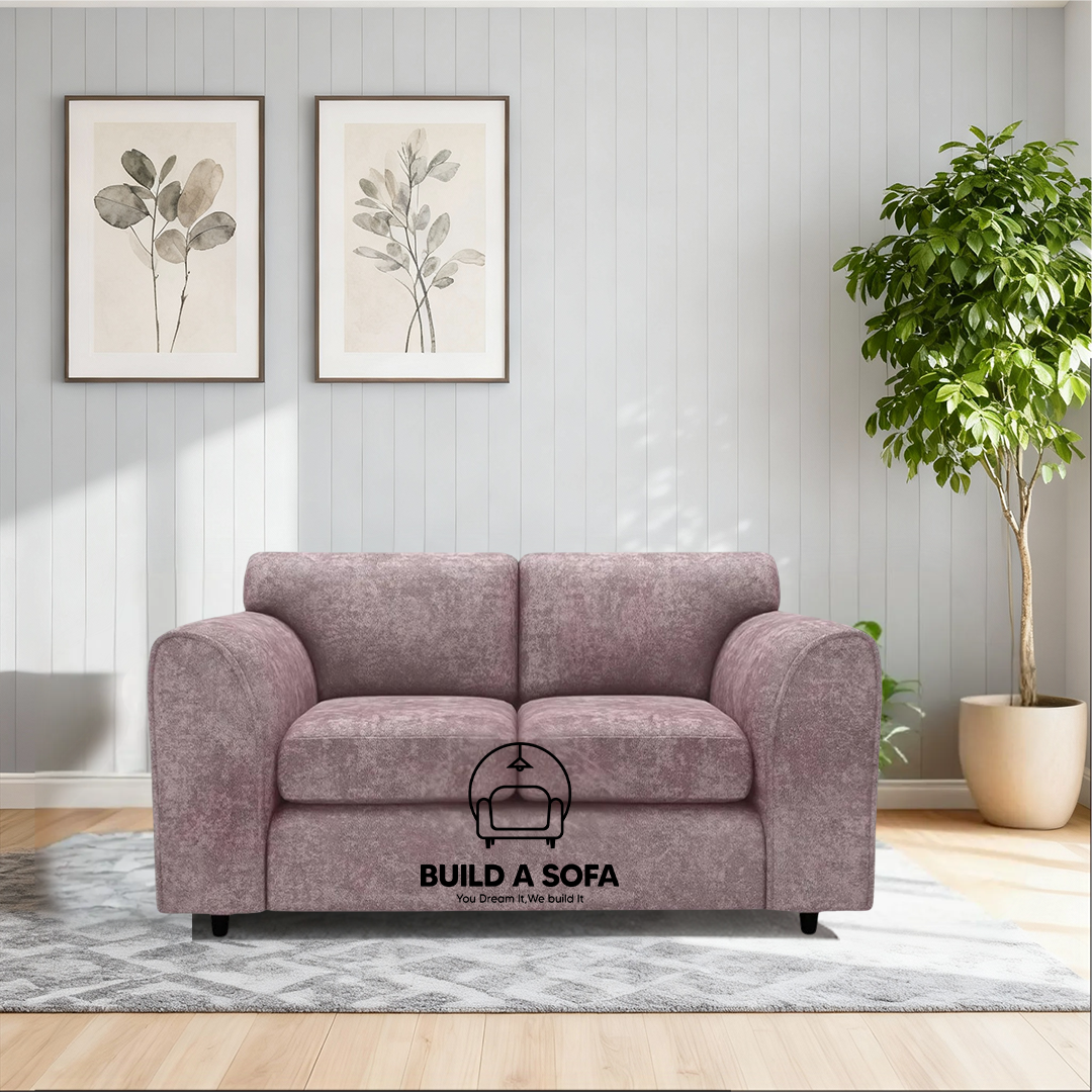 Alaska Fabric Full Back Sofa Set