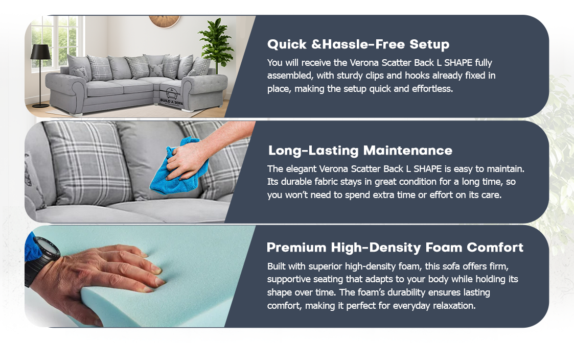 Verona Scatter Back L Shape extra image 5