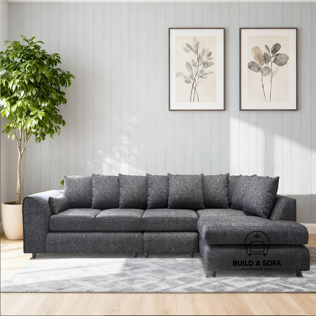 Lisbon Full Back XL L Shape Sofa
