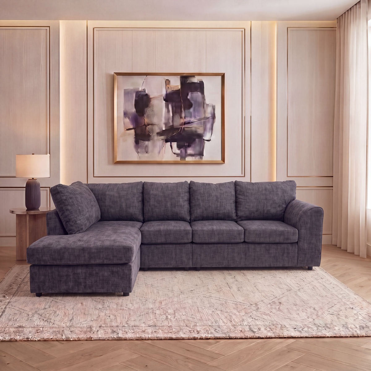 Alaska Full Back XL L Shape Sofa